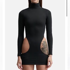 Prix Workshop Oracle High Neck Cutout Dress